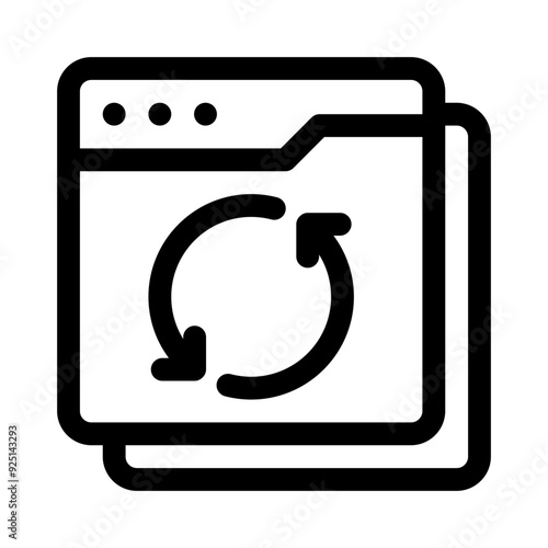 subscription line icon