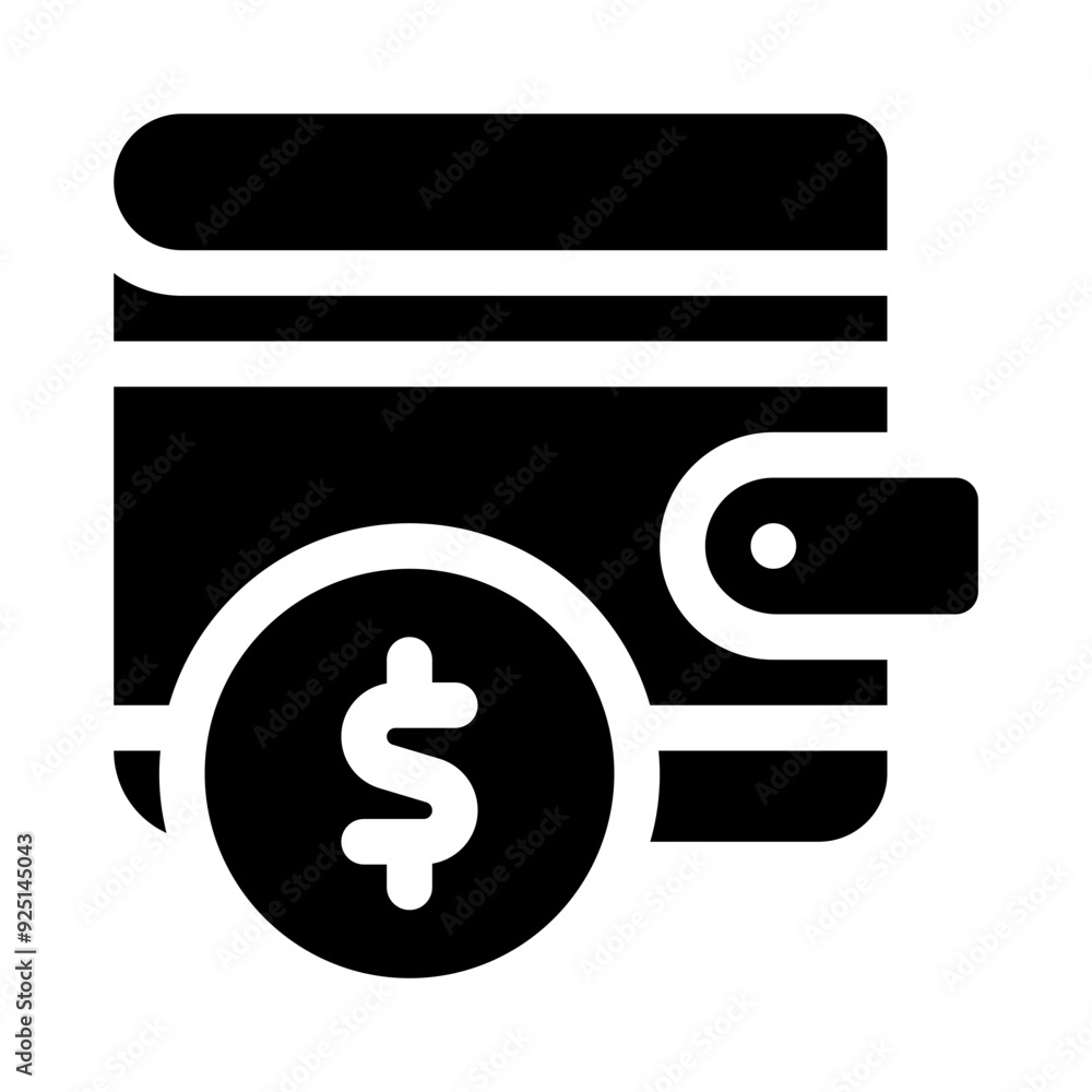 wallet glyph icon wallet glyph icon