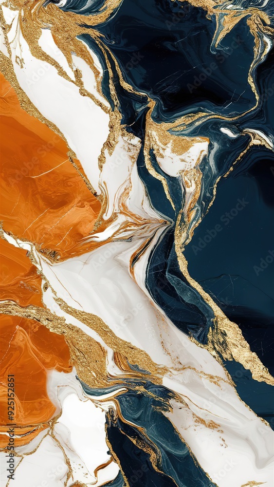 Obraz premium hires Abstract seamless pattern Marble material texture with different designs and types 