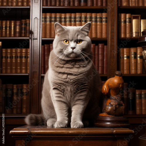 Wallpaper Mural British Shorthair Cat Torontodigital.ca