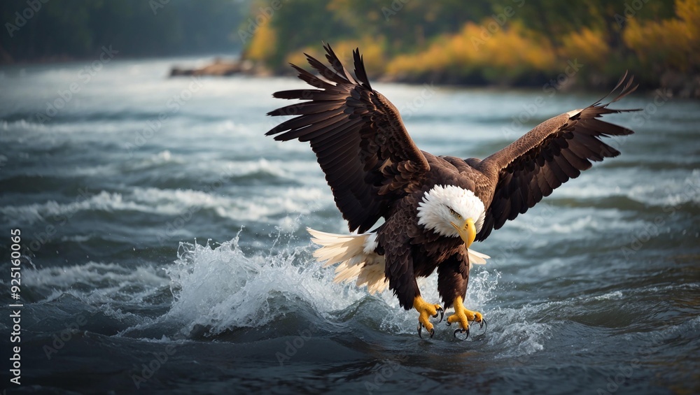 Eagle by the River.