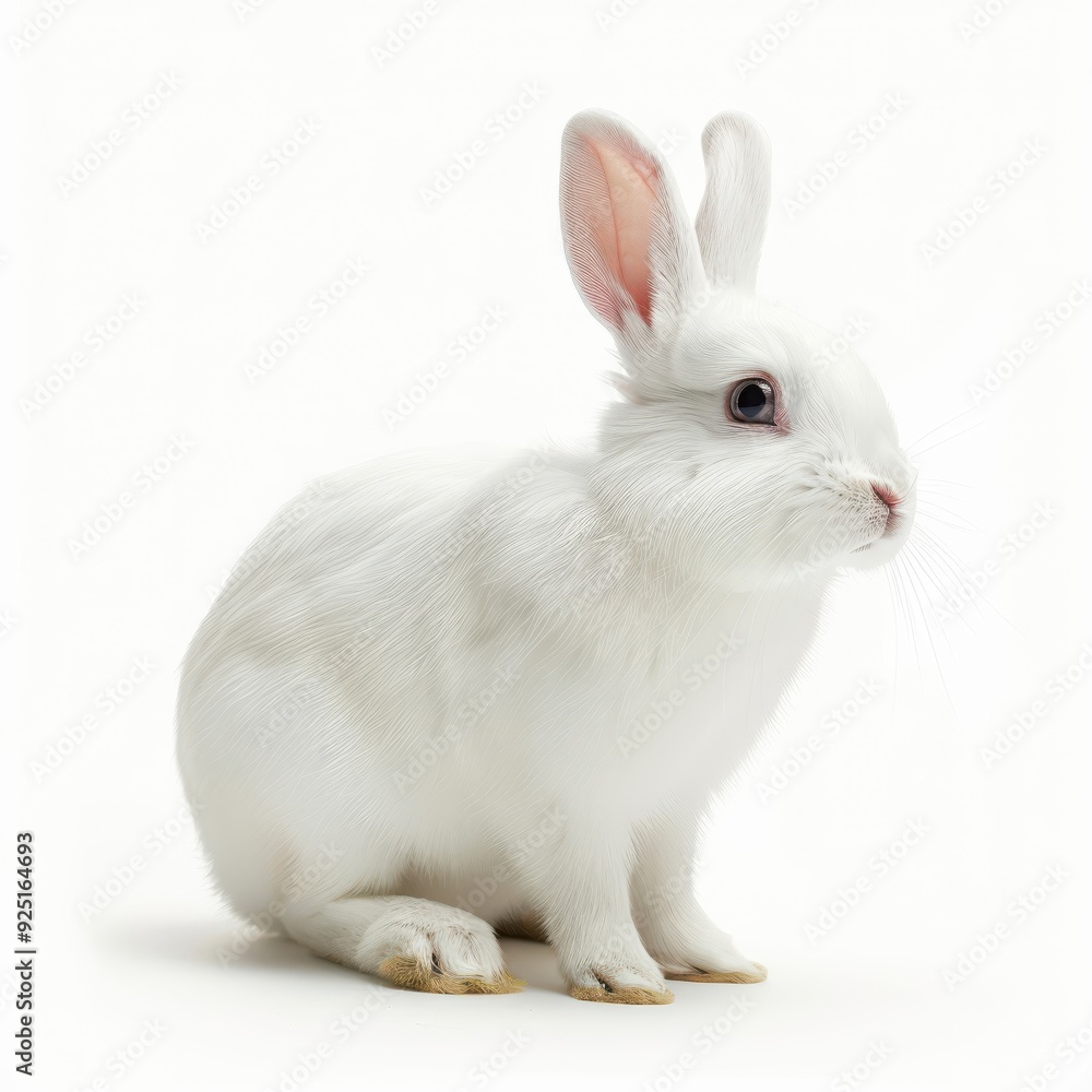 white rabbit. A sweet and whimsical image of a white rabbit, perfectly framed by a soft, light-colored background. white rabbit. A sweet and whimsical image of a white rabbit, perfectly framed by a soft, light-colored background.