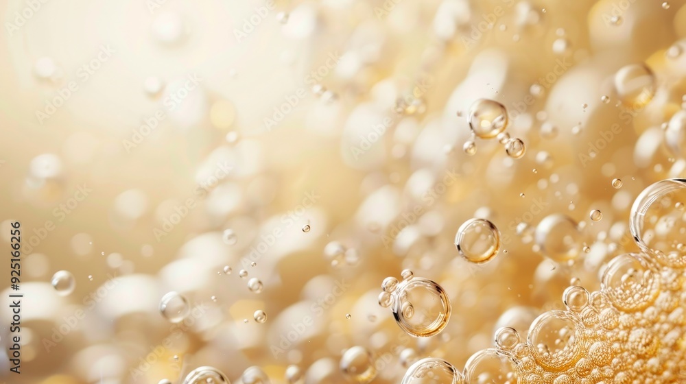 The image is of a bunch of bubbles in a liquid The image is of a bunch of bubbles in a liquid