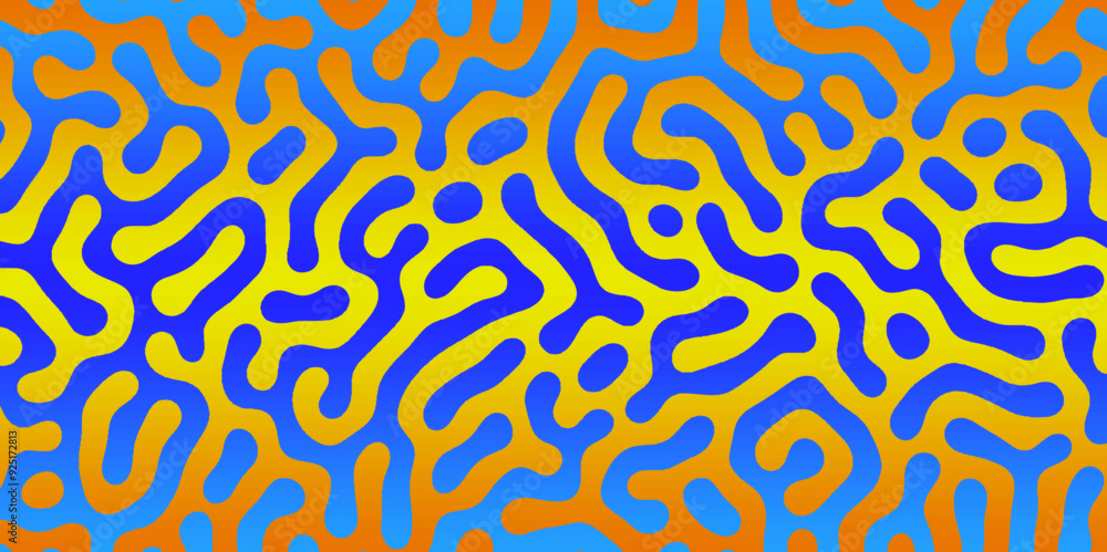 Abstract Turing organic wallpaper with background. Turing reaction diffusion monochrome seamless pattern with chaotic motion. Natural seamless line pattern. Linear design with biological shapes. Abstract Turing organic wallpaper with background. Turing reaction diffusion monochrome seamless pattern with chaotic motion. Natural seamless line pattern. Linear design with biological shapes.