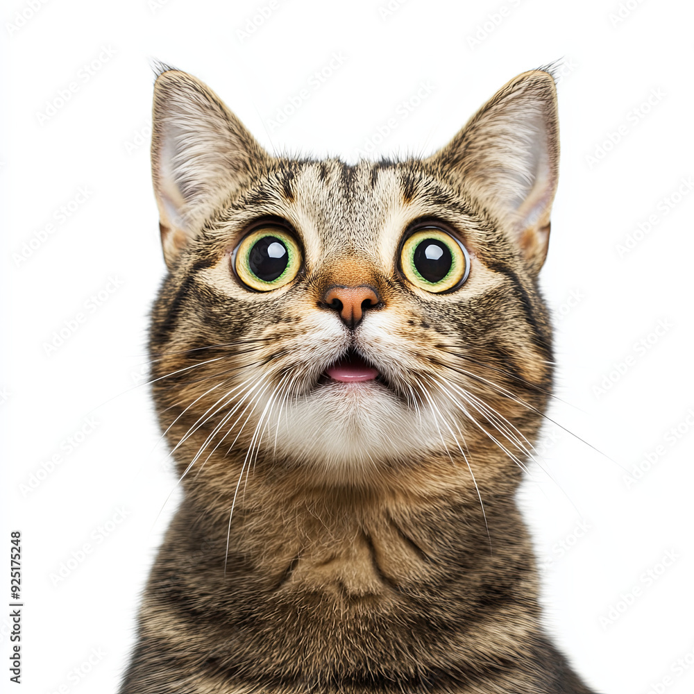 Fototapeta premium cat surprised