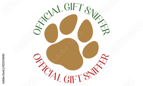 Official gift sniffer, new Christmas design