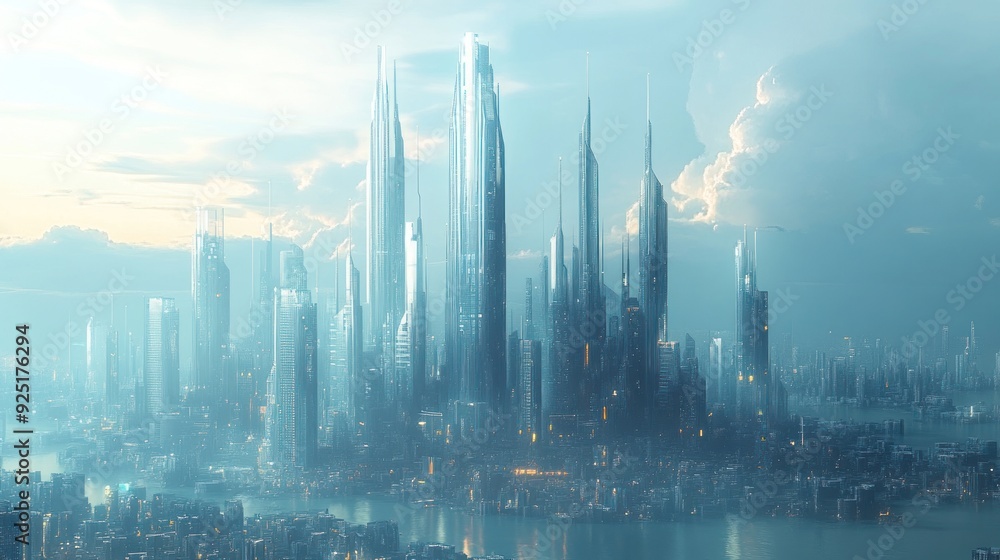 Futuristic Cityscape Futuristic Cityscape
