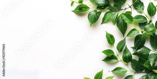 green leaves background