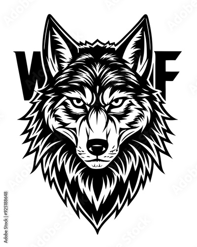 wolf head mascot