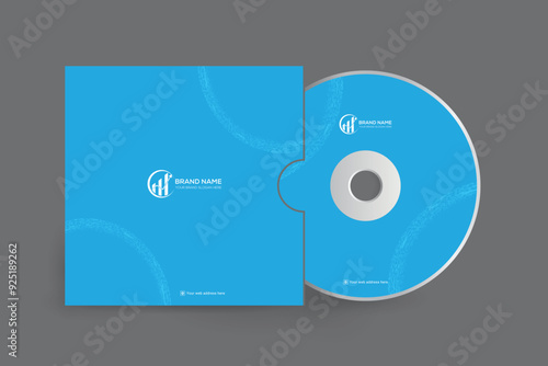CD cover and label design