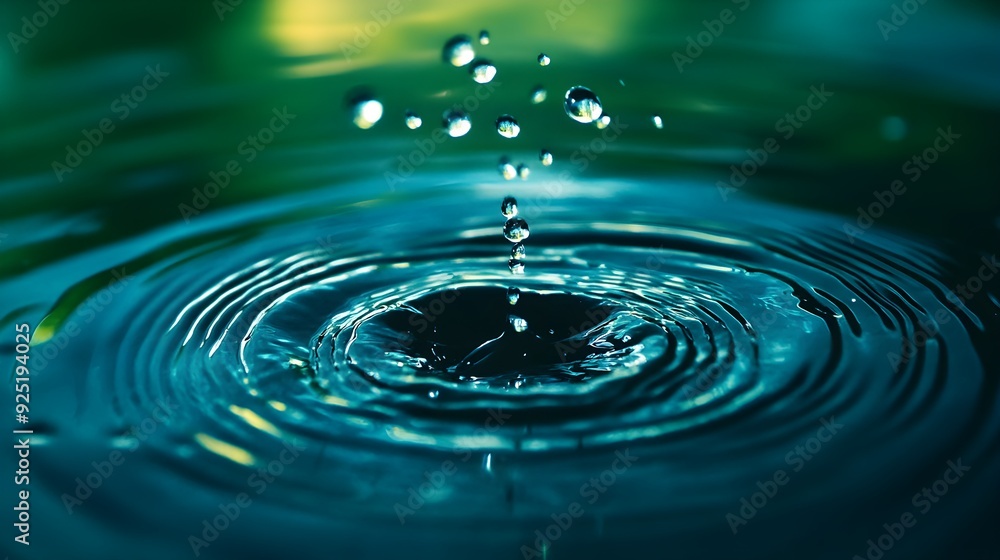 A serene close-up of water rippling in shades of blue and green, capturing the beauty of nature and tranquility. A serene close-up of water rippling in shades of blue and green, capturing the beauty of nature and tranquility.