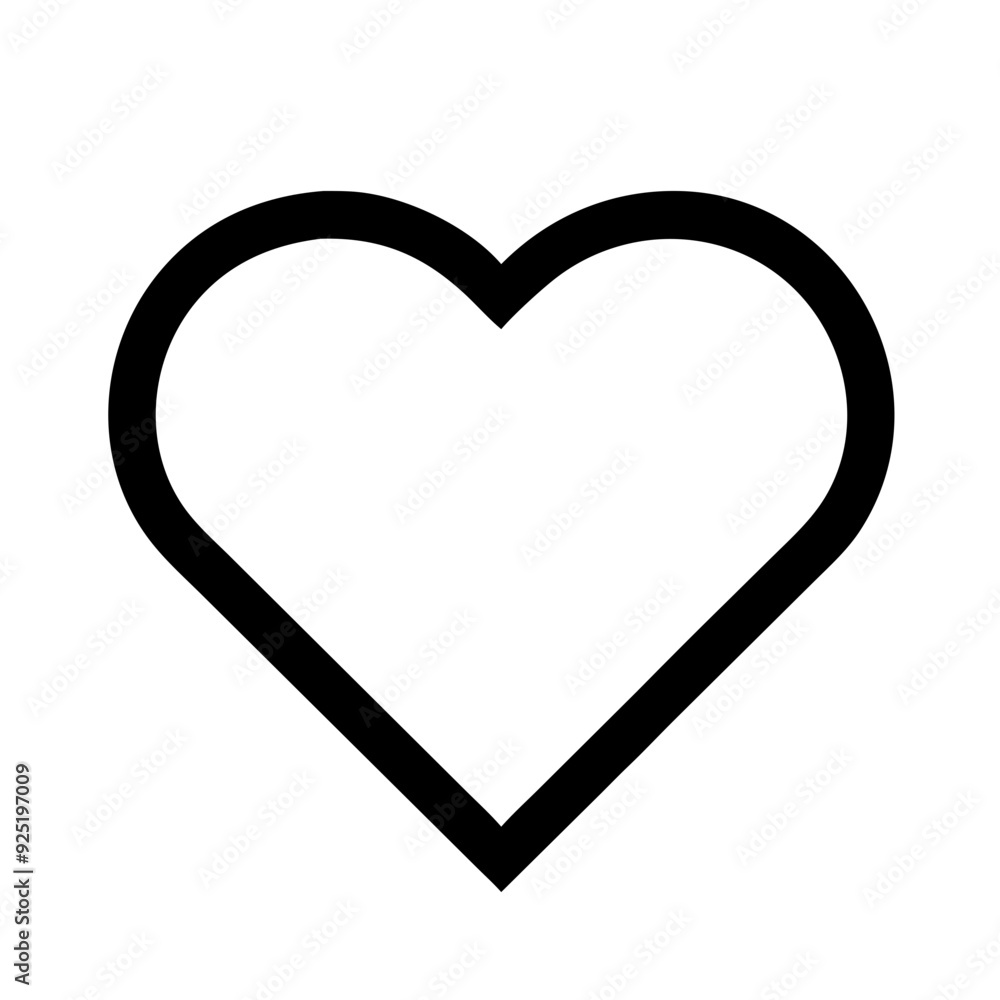 Heart Icon Design for Love and Emotion Themes Heart Icon Design for Love and Emotion Themes