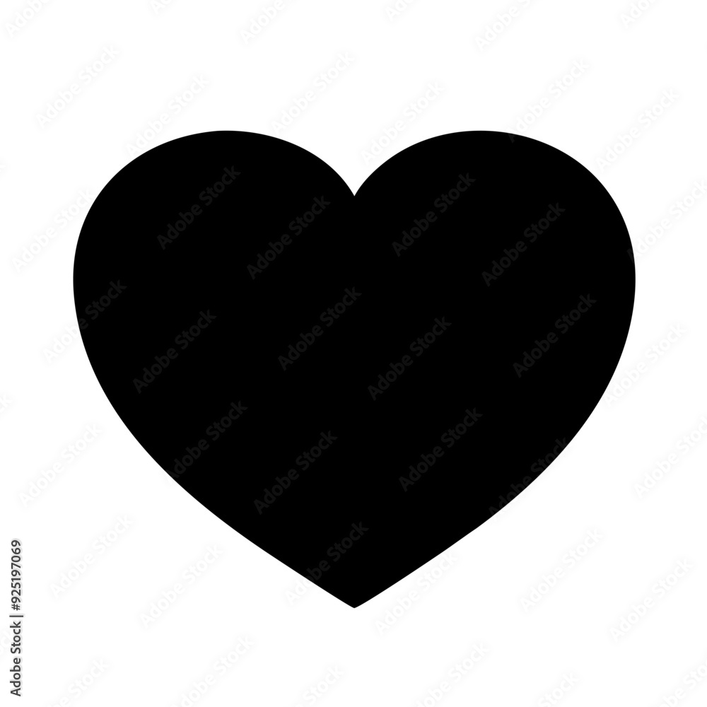 Heart Icon Design for Love and Emotion Themes Heart Icon Design for Love and Emotion Themes