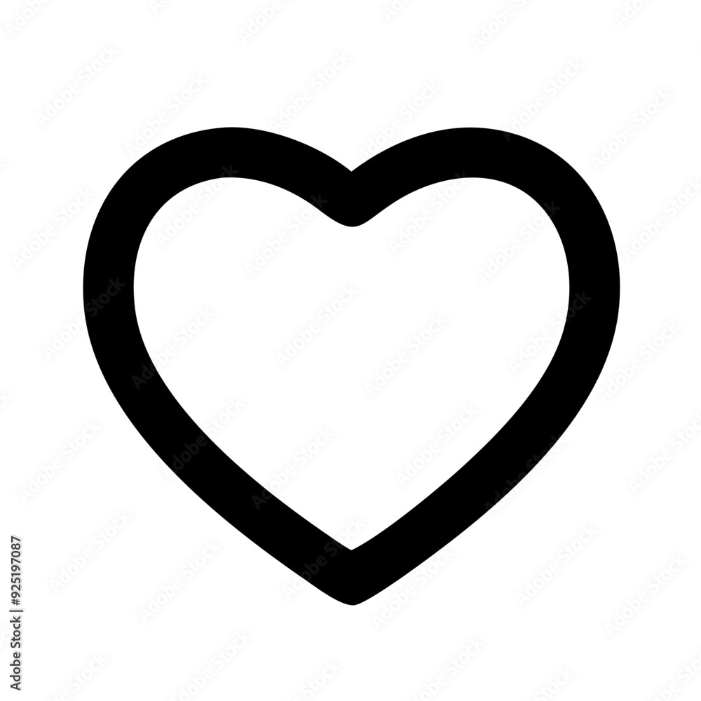 Heart Icon Design for Love and Emotion Themes Heart Icon Design for Love and Emotion Themes