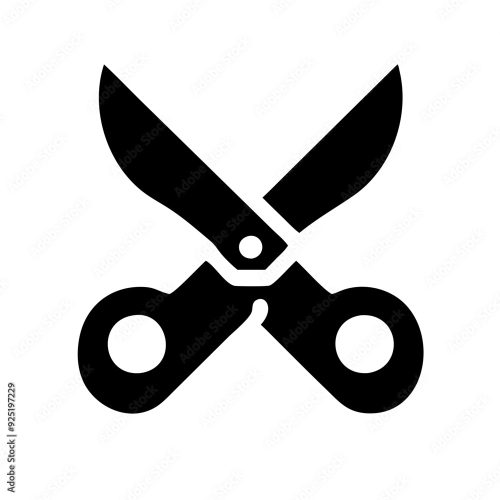 Scissors Icon Design for Crafting and Cutting Themes Scissors Icon Design for Crafting and Cutting Themes