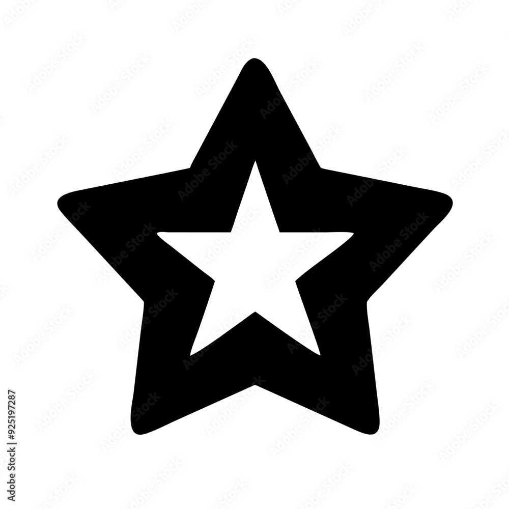 Star Icon Design for Excellence and Achievement Themes Star Icon Design for Excellence and Achievement Themes
