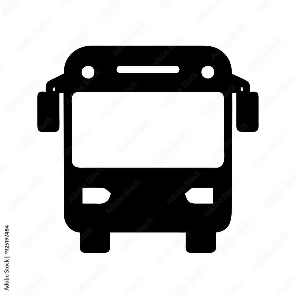 Bus Icon Design for Public Transportation and Travel Themes Bus Icon Design for Public Transportation and Travel Themes