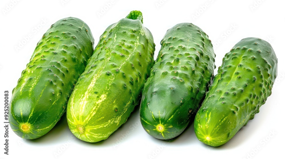 cucumber isolated on white background, full depth of field. cucumber isolated on white background, full depth of field.