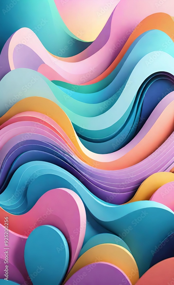 abstract colorful background with waves abstract colorful background with waves