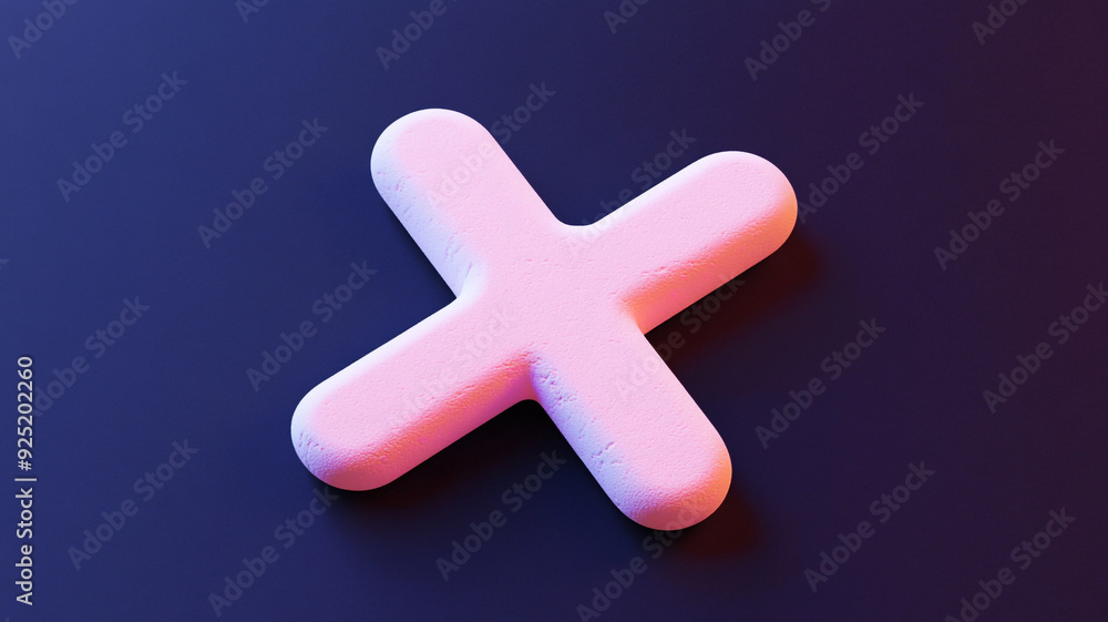 The letter X. 3 D. Children's illustration. The letter X. 3 D. Children's illustration.