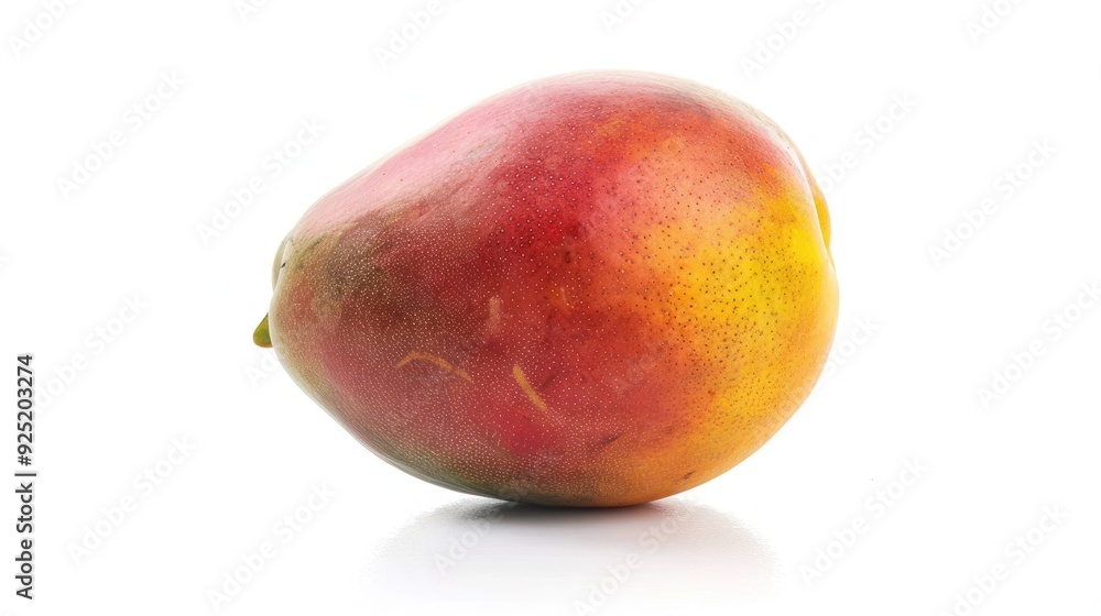 Mango isolated on white background, full depth of field Mango isolated on white background, full depth of field