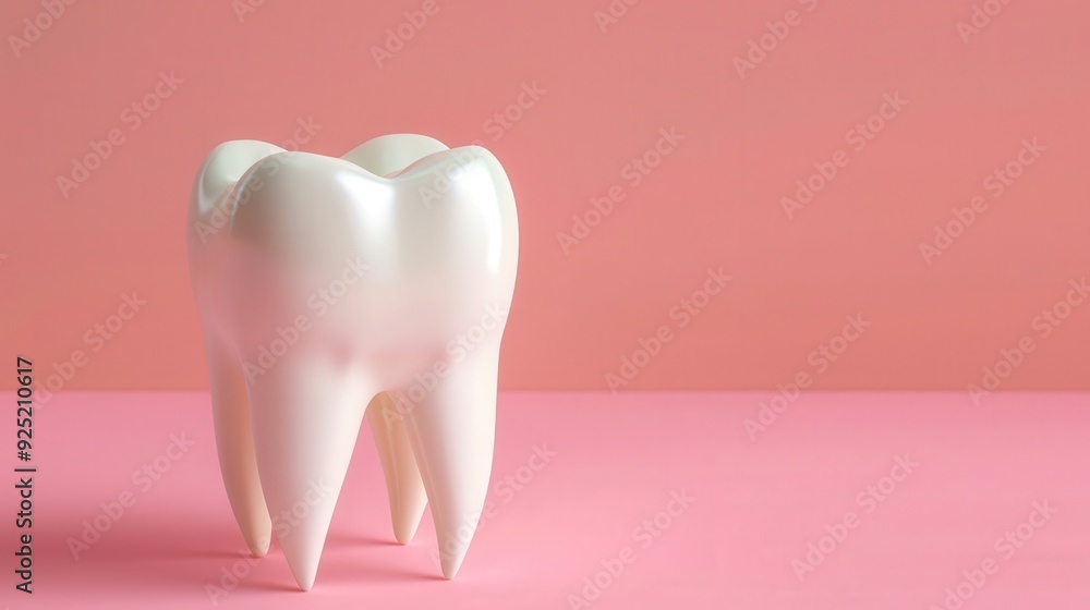 Charming Cartoon Tooth, delightful 3D character on soft pastel backdrop, ideal for children's dental education, playful and engaging design, perfect for print or digital use Charming Cartoon Tooth, delightful 3D character on soft pastel backdrop, ideal for children's dental education, playful and engaging design, perfect for print or digital use