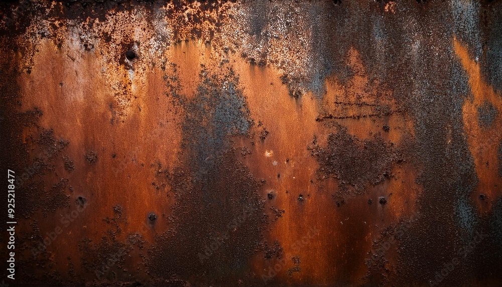 rusted steel metal texture background, AI generated rusted steel metal texture background, AI generated