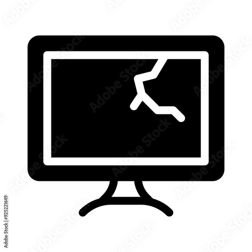 electronics glyph icon