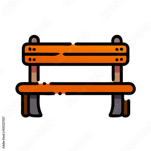 Bank Icon Design for Finance and Security Themes