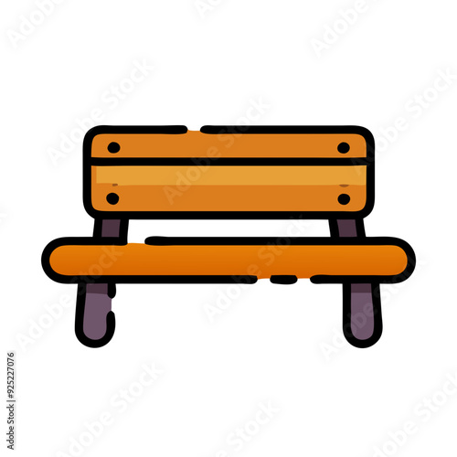 Bank Icon Design for Finance and Security Themes