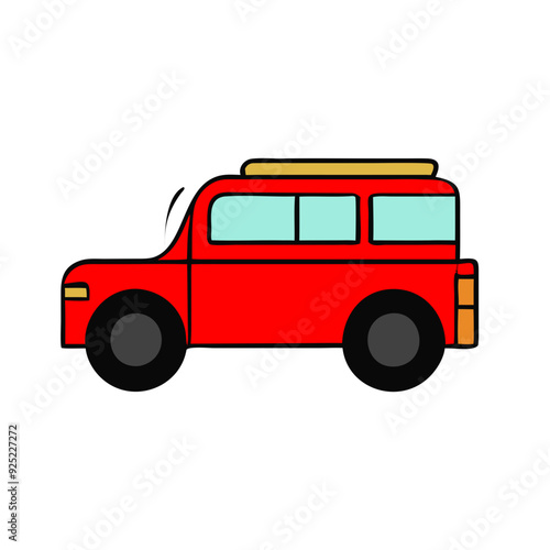 Car Icon Design for Transportation and Convenience Themes