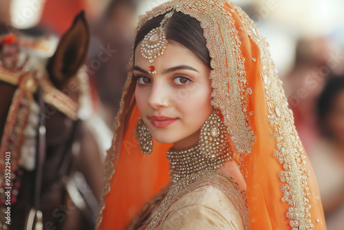 Indian wedding - bride and ...