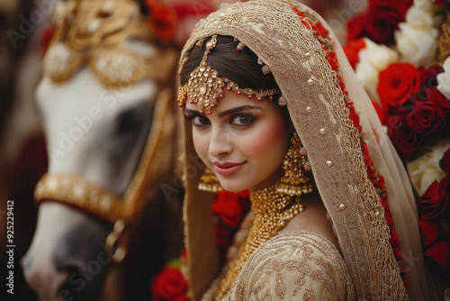 Indian wedding - bride and ...