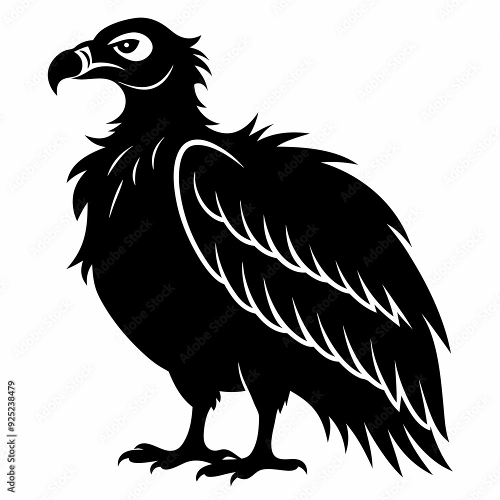 Vulture Black silhouette