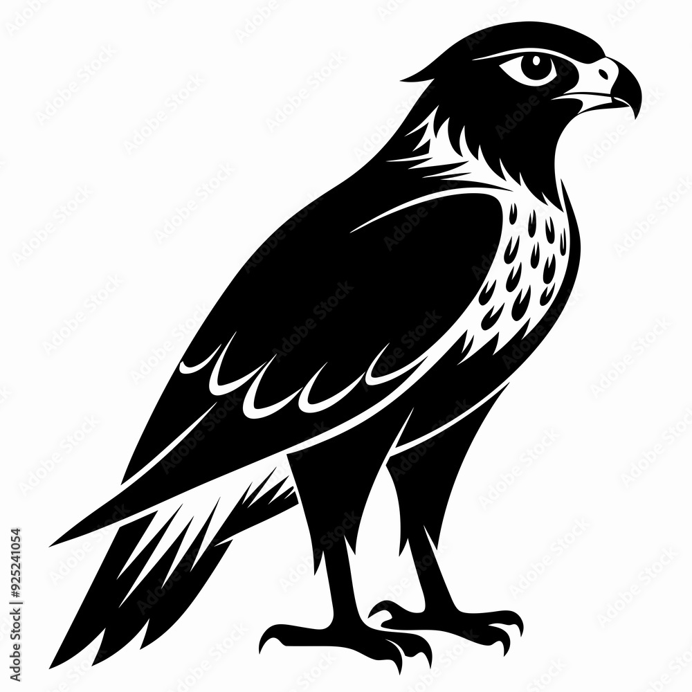Hawk Black silhouette Hawk Black silhouette
