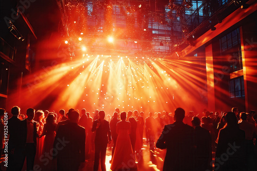 Wedding reception dance floor