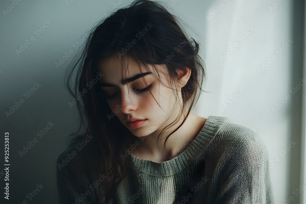 An image depicting anxiety, showing a person overwhelmed by swirling thoughts and worries, symbolizing the chaotic mental state often experienced. An image depicting anxiety, showing a person overwhelmed by swirling thoughts and worries, symbolizing the chaotic mental state often experienced.