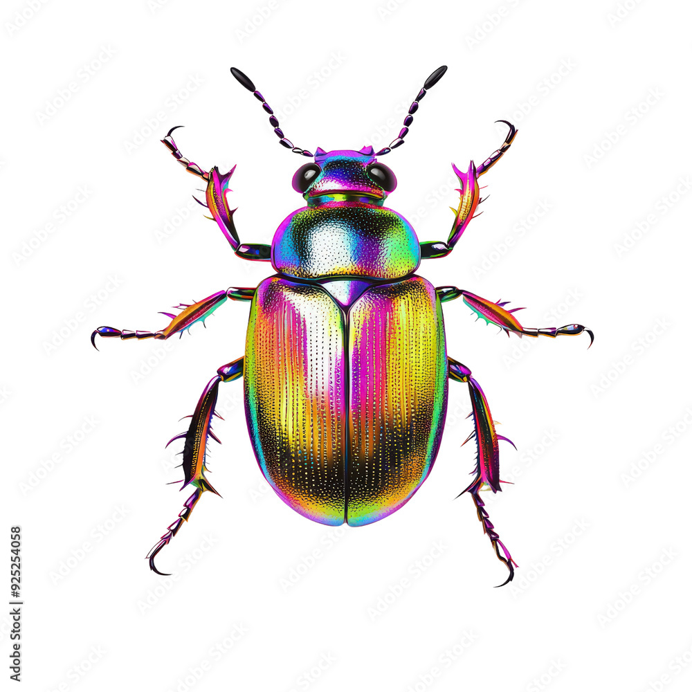 A vibrant and colorful beetle showcasing iridescent hues, perfect for nature-themed projects or educational materials. A vibrant and colorful beetle showcasing iridescent hues, perfect for nature-themed projects or educational materials.