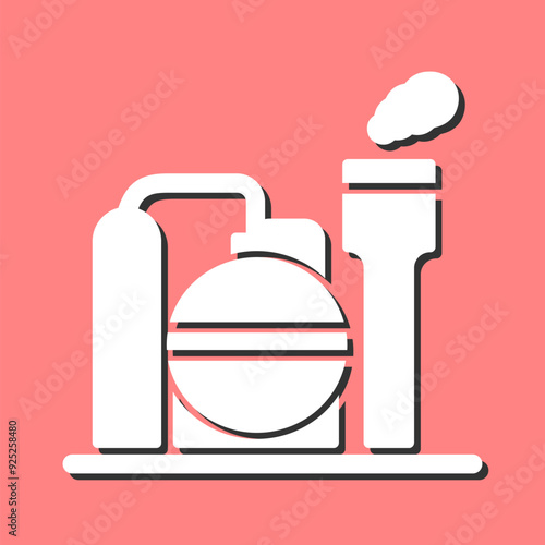 Refinery Vector Icon