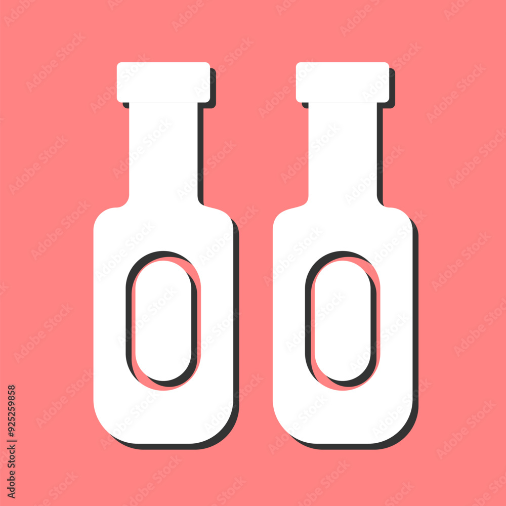 Drink Bottle Vector Icon Drink Bottle Vector Icon
