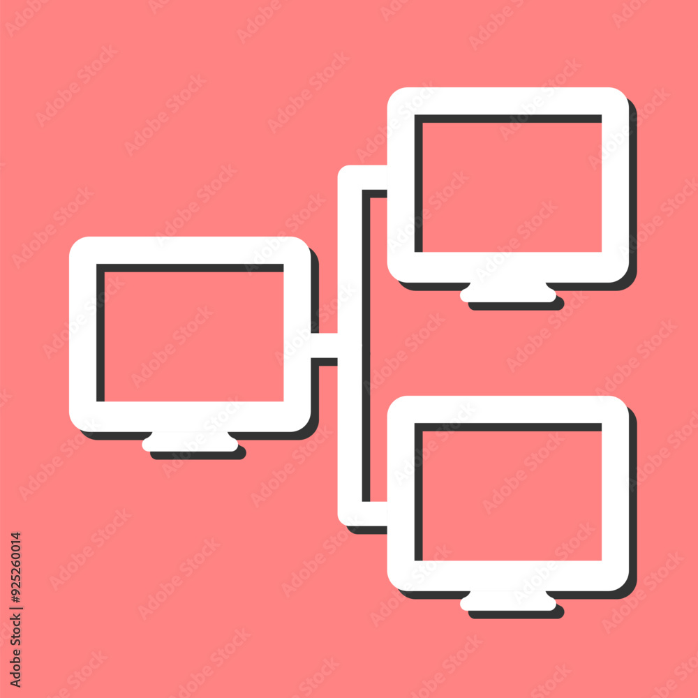 Network Vector Icon Network Vector Icon