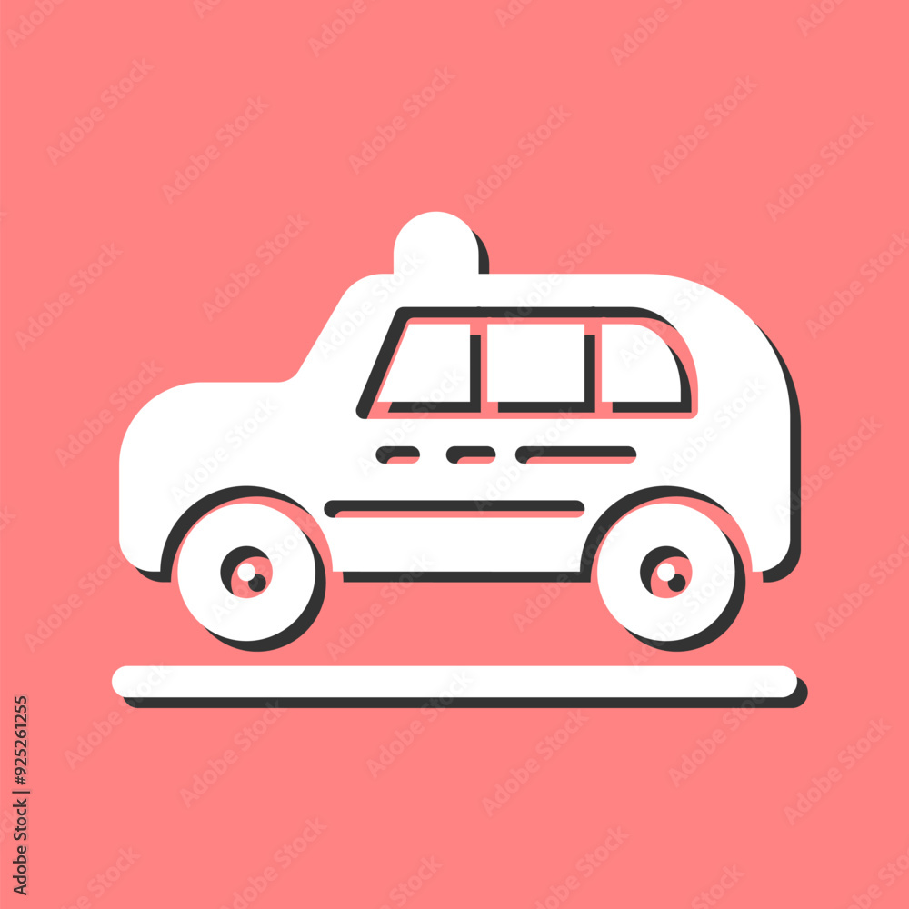 Cab Vector Icon Cab Vector Icon