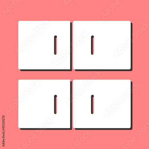 Cabinet Vector Icon