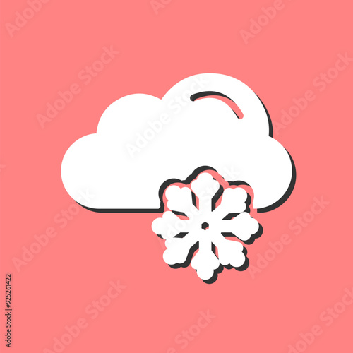 Snowy Vector Icon