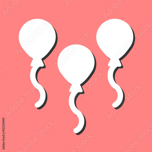 Balloon Vector Icon