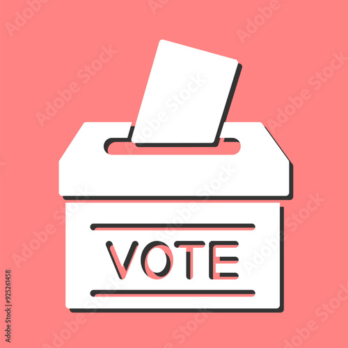 Ballot Vector Icon