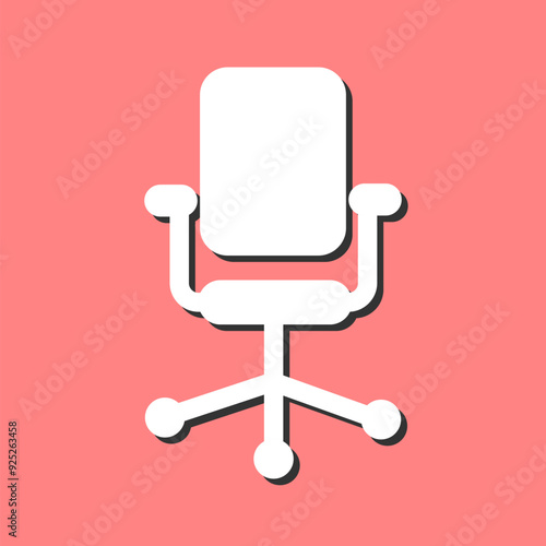 Office Chair II Vector Icon