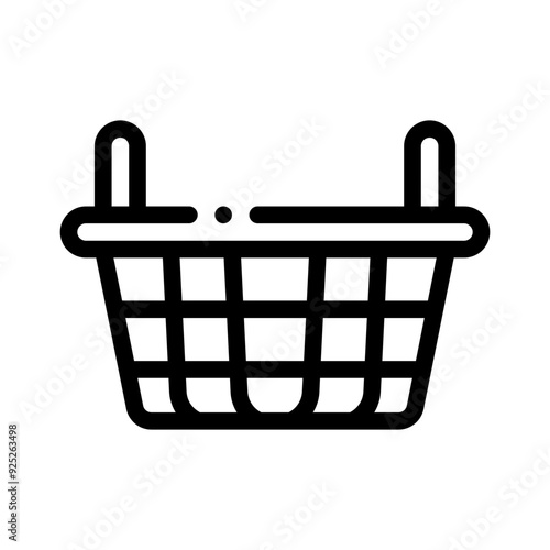 basket line icon