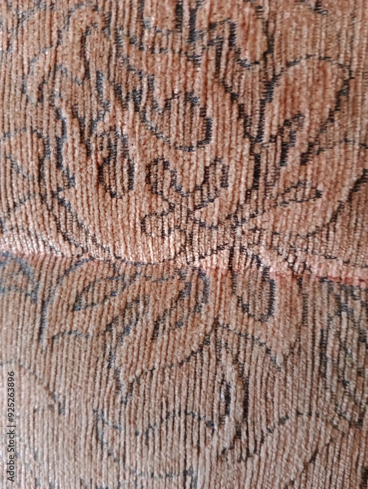 Fototapeta premium fabric texture brown patterned stripes
