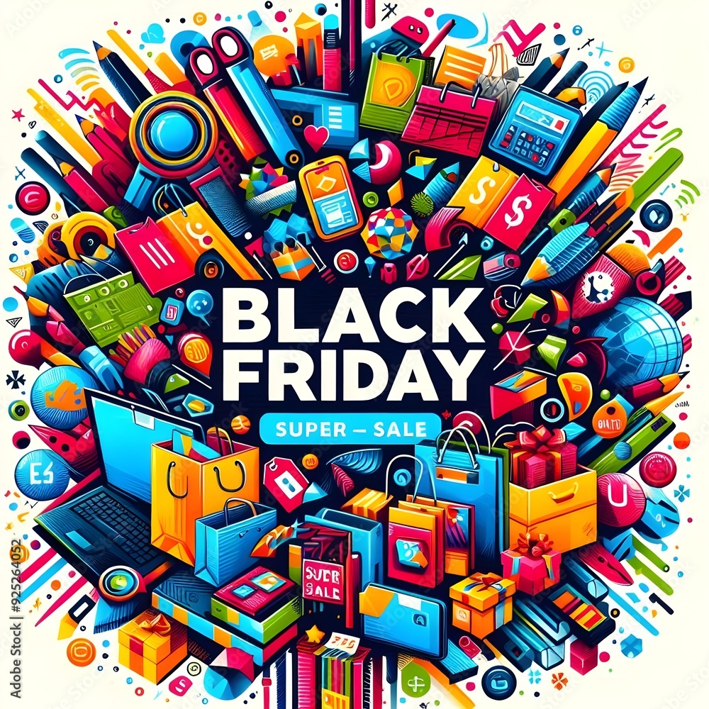 A sign that says black Friday sale is displayed on a black background A sign that says black Friday sale is displayed on a black background